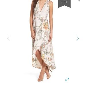 Floral Wrap Dress